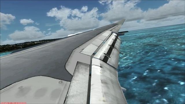 Airbus A340-600 landing at Phuket Airport (HKT) смотреть онлайн