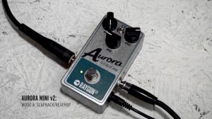 Aurora Lofi Delay (mini V2) RAYGUN FX PEDAL 2016