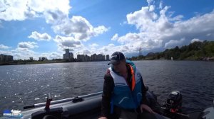 Дистанционное управление лодочным мотором! Тесты на воде, настоящий восторг!