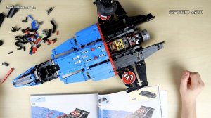 LEGO Technic 42066: Air Race Jet Unboxing, Speed Build & Review [4K]