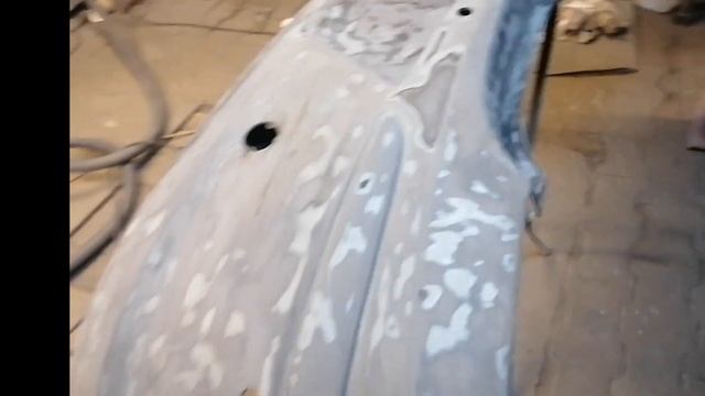 Opel Corsa D| ремонт бампера | покраска бампера смотреть онлайн