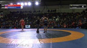 Аланы-2018. Вольн. 125 кг. Виталий Голоев (Россия) - Гено Петриашвили (Грузия). Четвертьфинал.