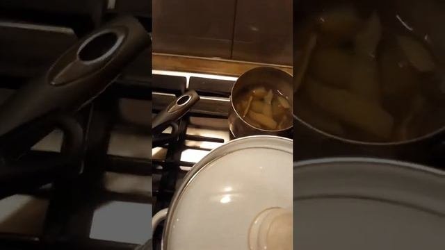 Чистка монет картофельными очистками, проба метода!
