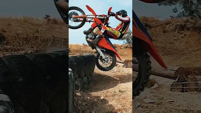 Техника сплаттер на эндуро KTM 300 EXC ?