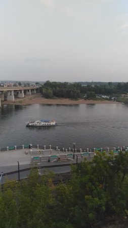 Уфа. Пароход по реке Белой