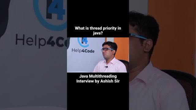 What is thread priority in java? #javainterviewquestion #multithreading #javaprogramming