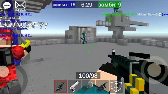 играем в зомби пиксель комбат 2 смотреть онлайн