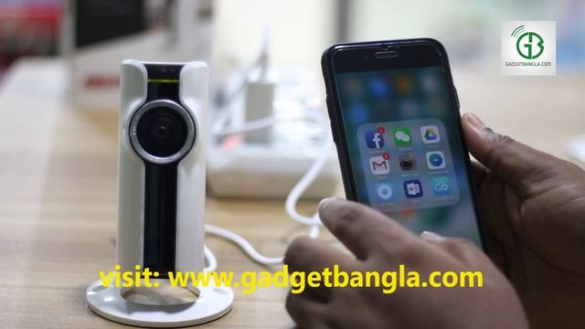 GadgetBangla | Panorama 180 Degree Night Vision VR IP Security Camera | Unboxing | How to Setup смотреть онлайн