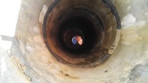 Быстрая карма плывуна в колодце не заставила себя долго ждать. Чистка колодца на плывуне!