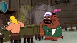 Мультик клеш оф кленс про голем стал всадник