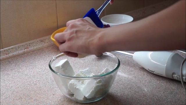 MOUSSE de CHOCOLATE con NUECES/Творожно-шоколадный мусс с орехами