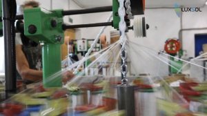 Изготовление сетки, садков для разведения рыбы, спортивной сетки на сетевязальной фабрике Luxsol