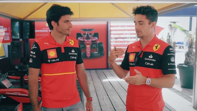 Charles Leclerc and Carlos Sainz Take On Our Sim Challenge смотреть онлайн