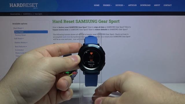 How to Measure Heart Rate in SAMSUNG Gear Sport – Health App смотреть онлайн