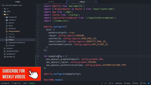 Building an AppSync + React + Amplify Frontend | FooBar смотреть онлайн