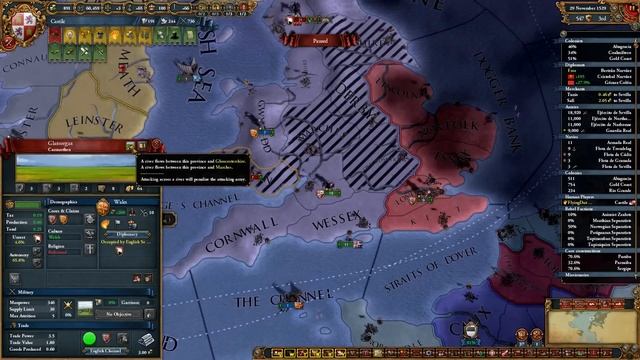 EU4 World Conquest as Spain part 27. Native conquest and gold income. смотреть онлайн