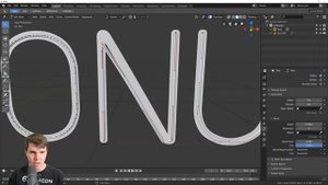 How to Make a Neon Sign in Blender 2.8 - Part 1
