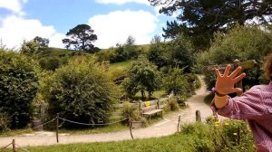 New Zealand. Hobbiton. Первые секунды в Хоббитоне.