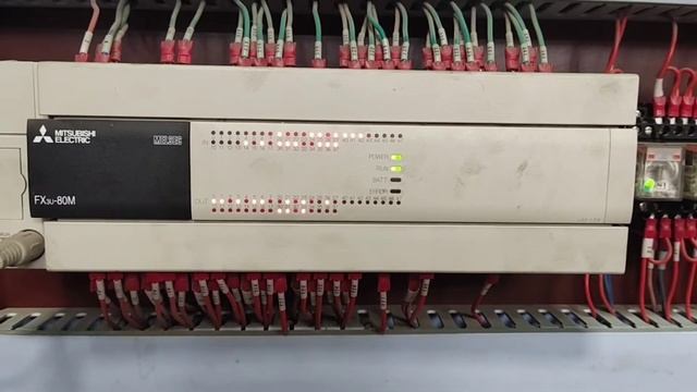 test PLC Mitsubishi FX3u смотреть онлайн
