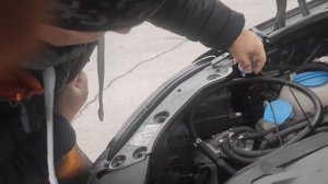 Замена штатных ламп H7 на Led vw touran 2013