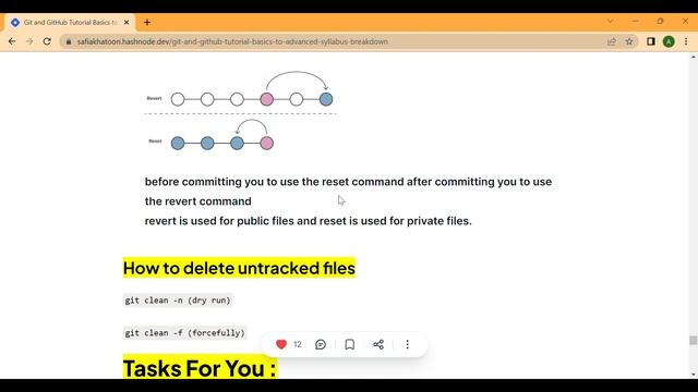 What is Revert | Revert Concept In Brief | Interview Questions | Git and GitHub LEC - 10 смотреть онлайн