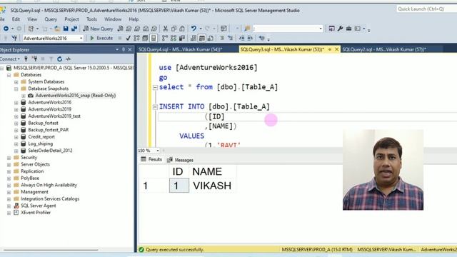 How to create database snapshot in SQL Server step by step ?What is snapshot database in SQL Server смотреть онлайн