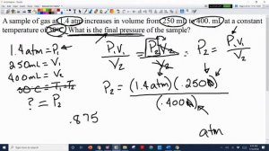 5.2 Gas Laws