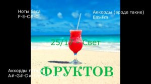 25/17 - Свет (аккорды, кавер)