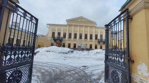 Прогулки по Москве. Фестиваль _Усадьбы Москвы. Зима_. Усадьба Мухиных. Библиотека А.С. Пушкина