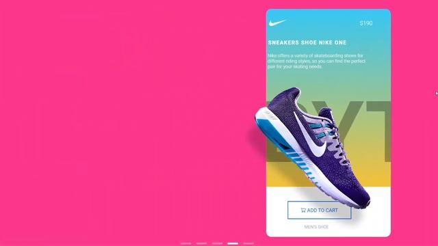 Product Card slider parallax effect using Javascript and CSS || BYTEWEBSTER
