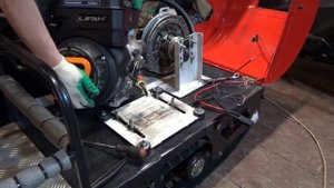 Буксировщик с двигателем 20л.с