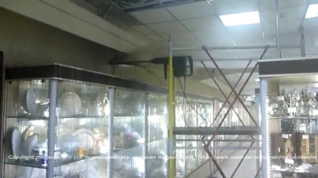 Авария в известном магазине Зенит в Сокольниках в Москве