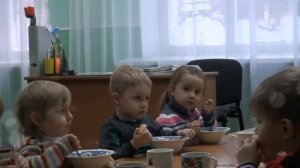 Завтрак в ясельной группе