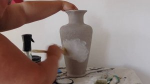 How to Make a Vase Look Amazing with Terra Clay Paint!