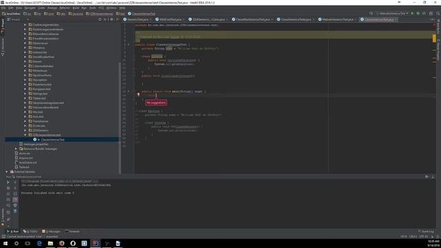 Curso Java Completo - Aula 136: Inner Classes pt 01 Classe Interna aninhada смотреть онлайн