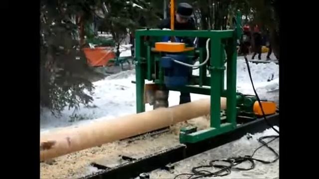 Оцилиндровочный станок "ОС-1" выборка монтажной чашки, токарно -фрезерного типа с электроприводом. смотреть онлайн