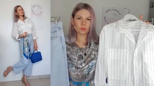 Павловопосадские Платки: вискоза, хлопок, шёлк. Новинки в моей коллекции. Готовые образы с примерко