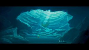 АНИМЕ 4К HDR -  БОЛЬШАЯ РЫБА И БЕГОНИЯ