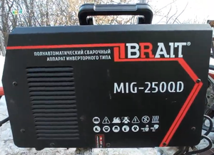 Обзор моего нового сварочного полуавтомата BRAIT MIG 250QD
