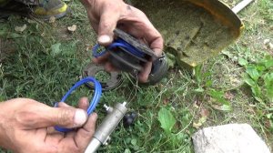 Лайфхак для триммера. Леска больше не вылетает!!!