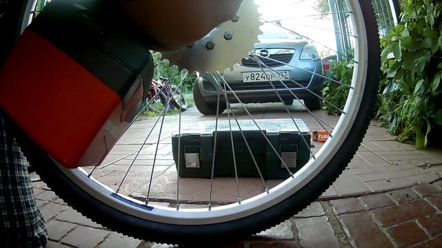 Как быстро и качественно установить звёздочку для велосипеда с мотором. смотреть онлайн