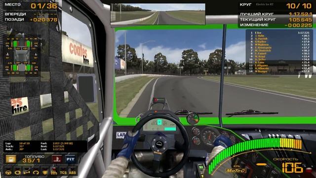 GTR-2: Мод грузовиков. Тестируем на трассе Barbagallo смотреть онлайн