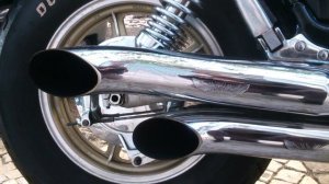 Yamaha Virago XV 1100 sound (with Marving Legend exhaust pipes Y/CP04/BC)