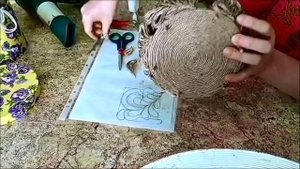 Мастер класс - шкатулка в технике Джутовая филигрань/ Jute craft/ изделия из джута/© 2019г