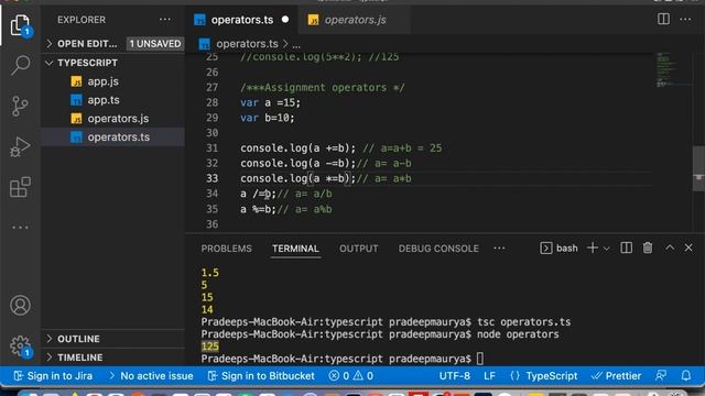 TypeScript Operators | Logical Operators in TypeScript | Typescript in [Hindi] 2022 |  Part-6