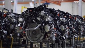 Бентли - сборка двигателя W12 и трансмиссии. Bentley  - W12 Engine