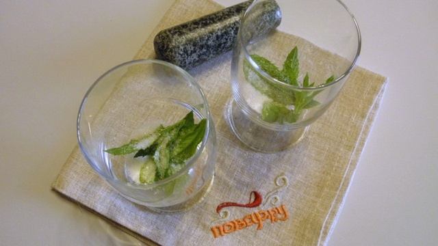 Клубничный мохито безалкогольный