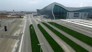 Новый терминал аэропорта "Симферополь" начал свою работу и уже принял первый рейс