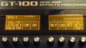 Boss GT 100 Basics - Manual Mode Overview.