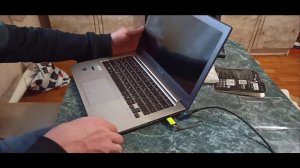 Установка SSD ADATA в ультрабук ASUS